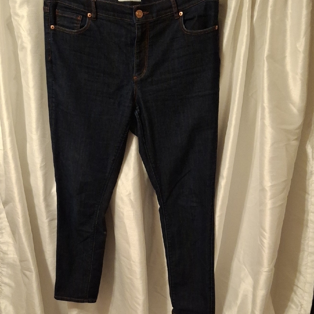 Dark Blue Women's Stretch Skinny Jeans